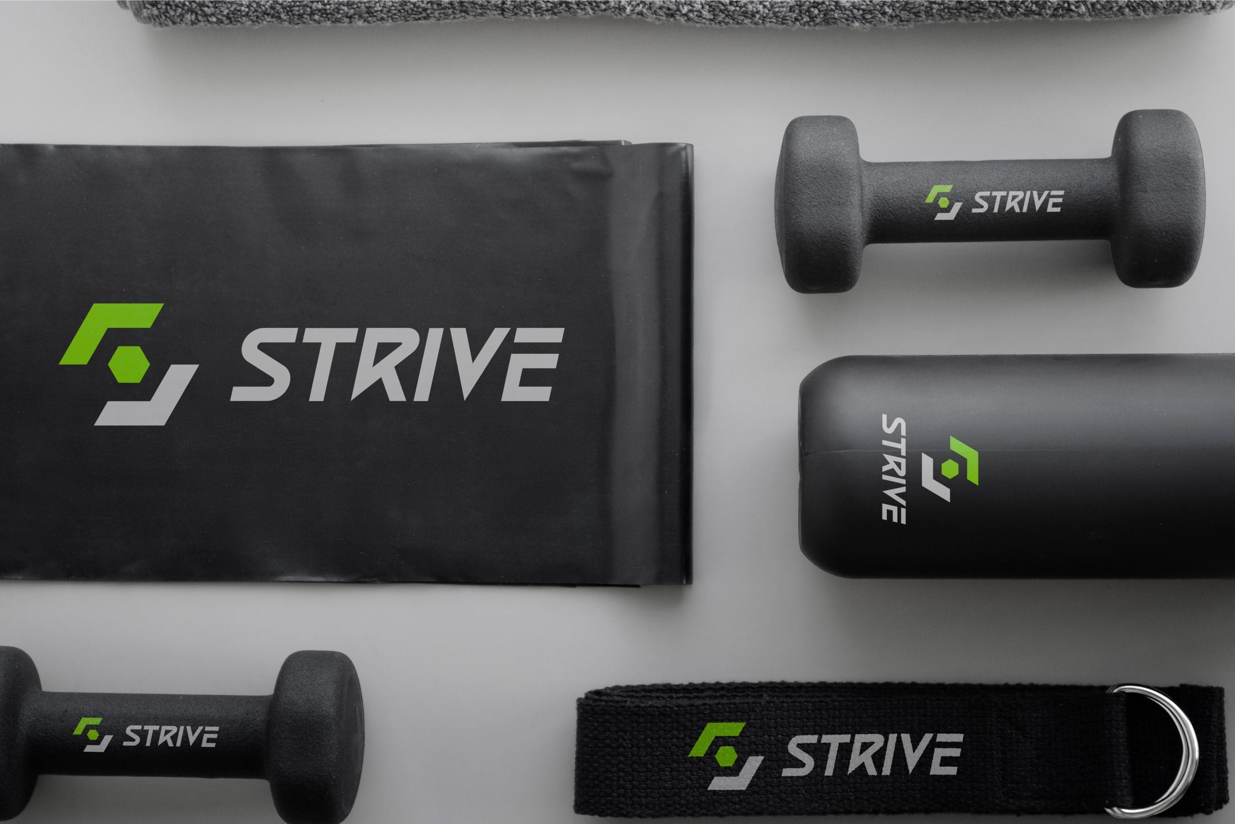 Branding design for Strive gym by Koalart Creative, a branding agency for small business