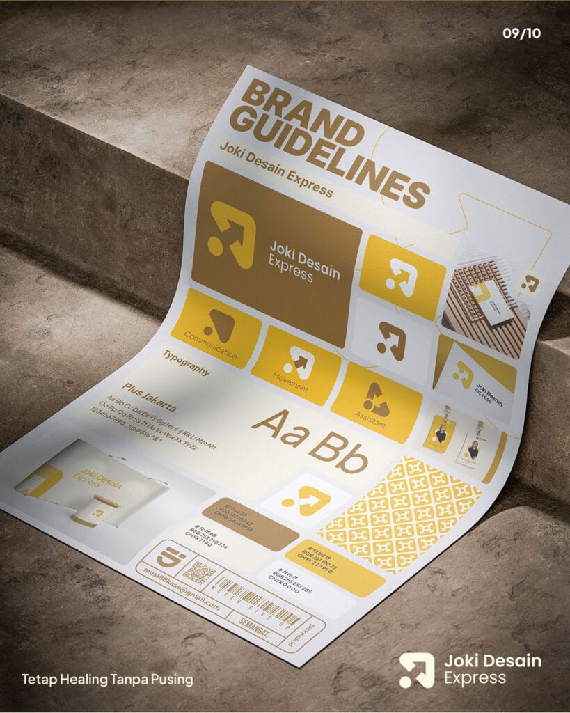 JDE brand identity design by Koalart Creative, a branding agency for small business