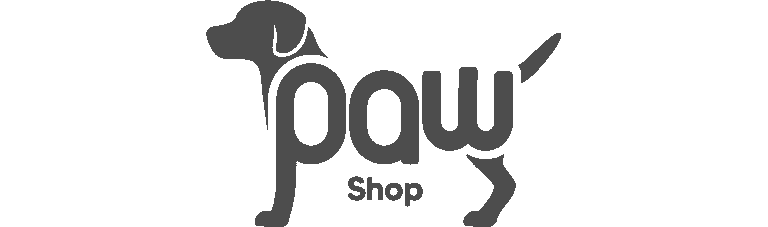 Paw Shop pet store logo designed by Koalart Creative – branding agency for small business