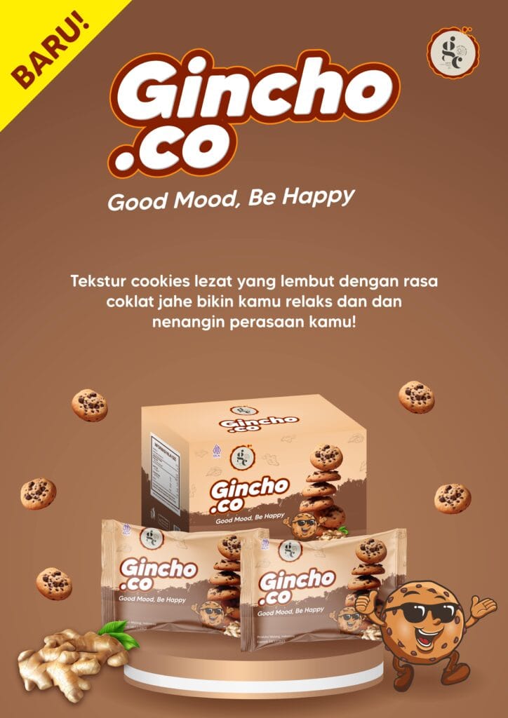 Minimalist and modern packaging design for Gincho.co by Koalart Creative, branding agency for small business