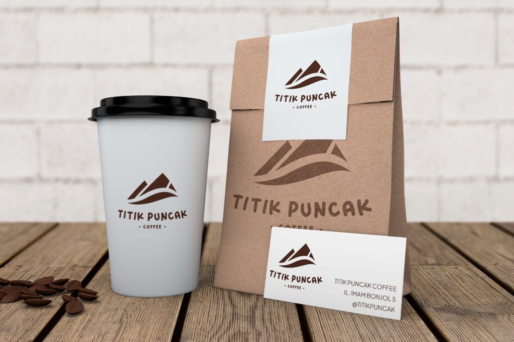 Branding project for Titik Puncak by Koalart Creative, branding agency for small business