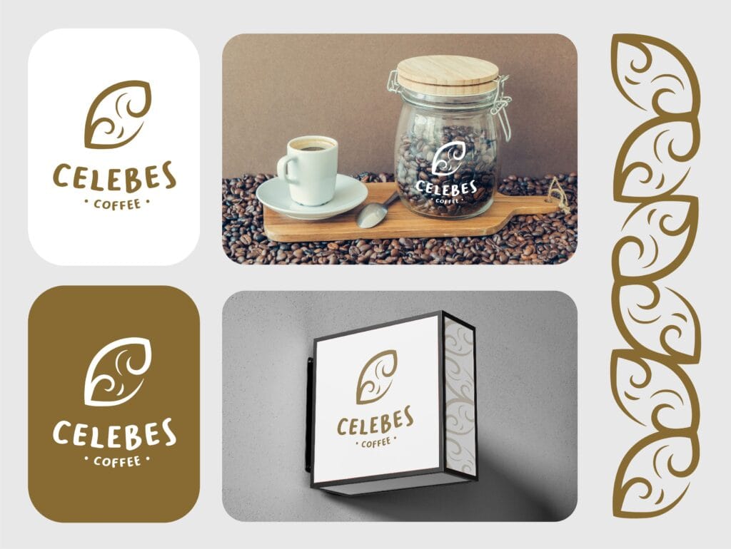 Branding project for Celebes by Koalart Creative, branding agency for small business