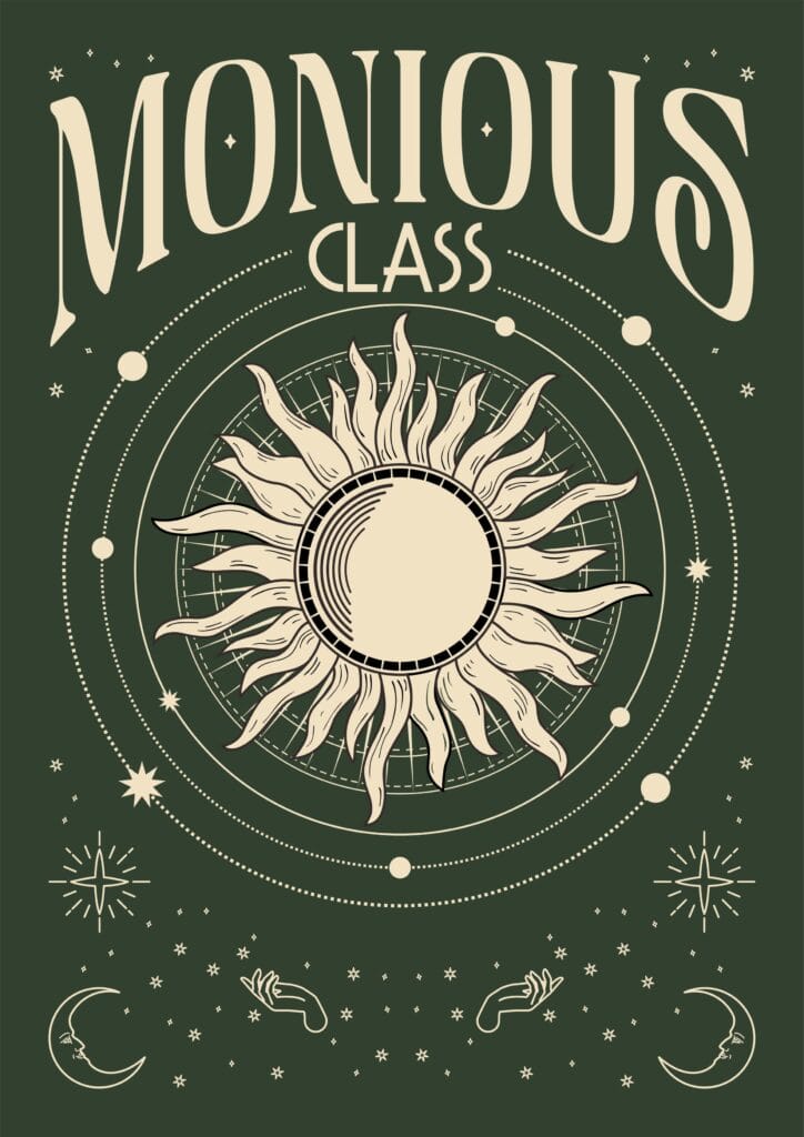 T-shirt design project for Monious Class by Koalart Creative, branding agency for small business