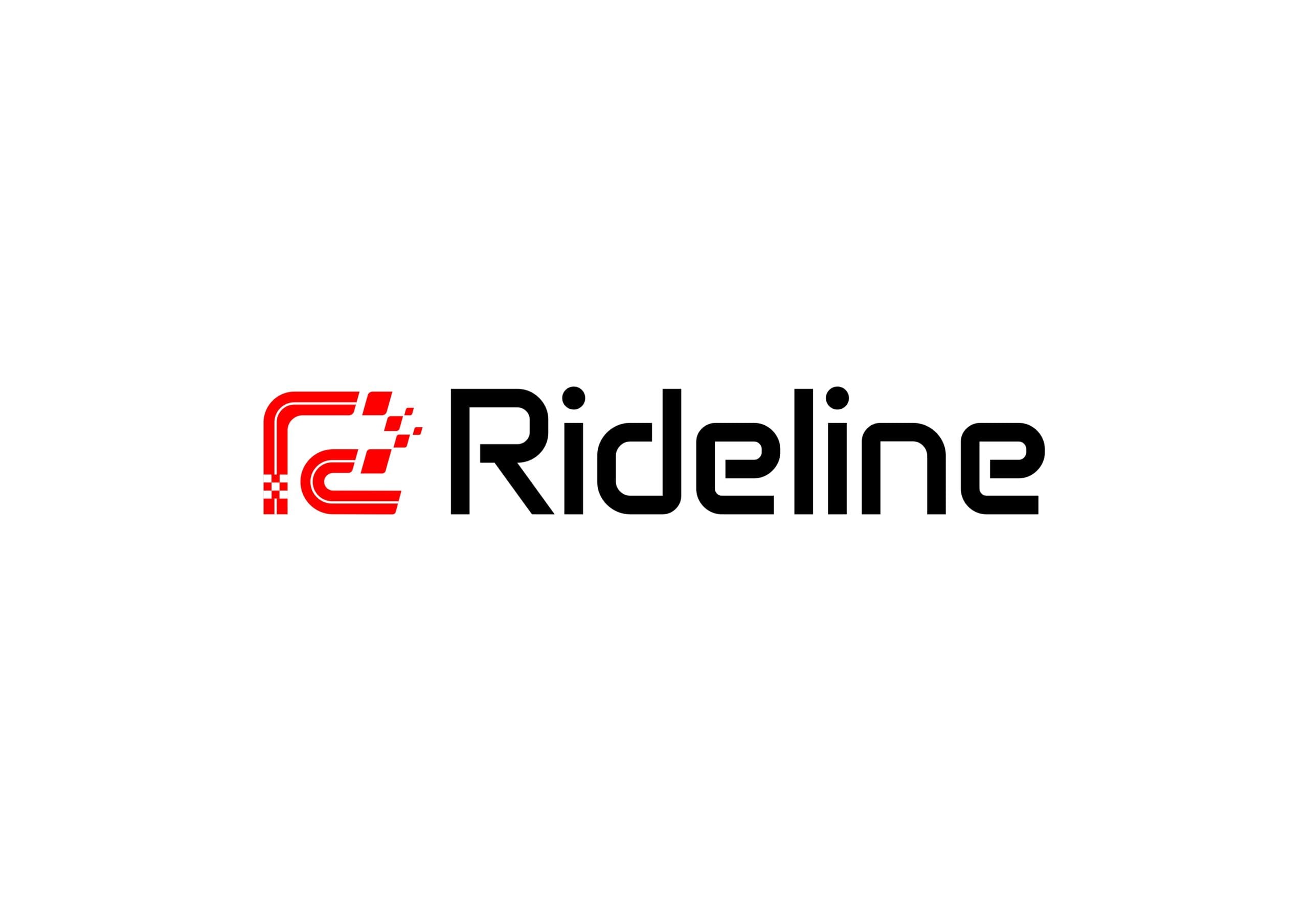 Rideline helmet and apparel branding project by a branding agency for small business.