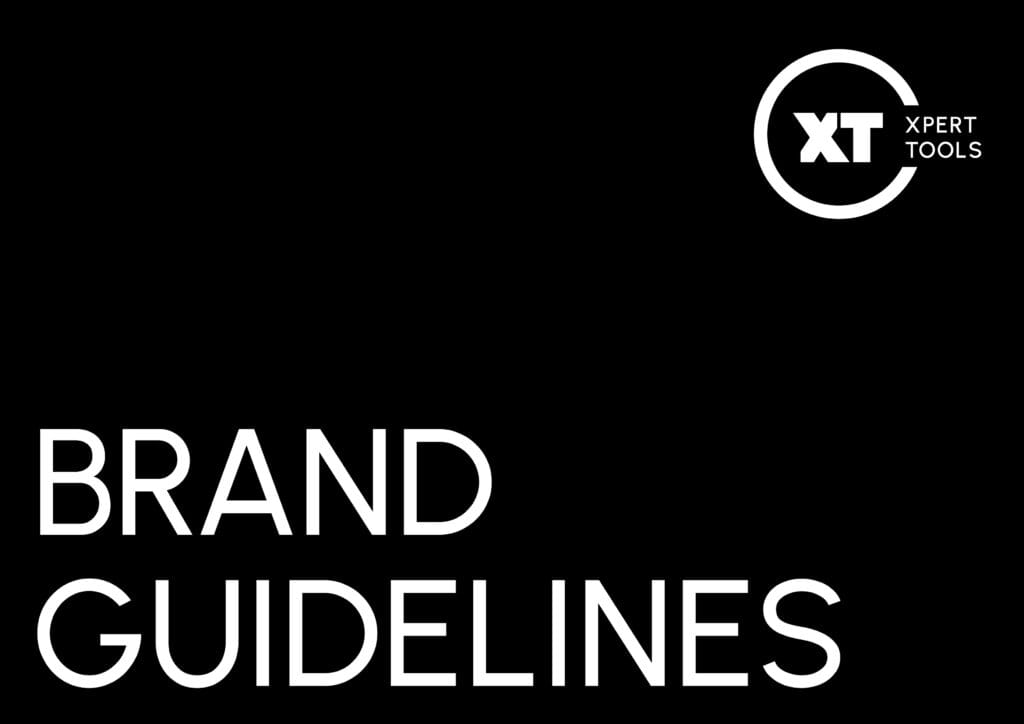 Xpert Tools brand identity project by a branding agency for small business.