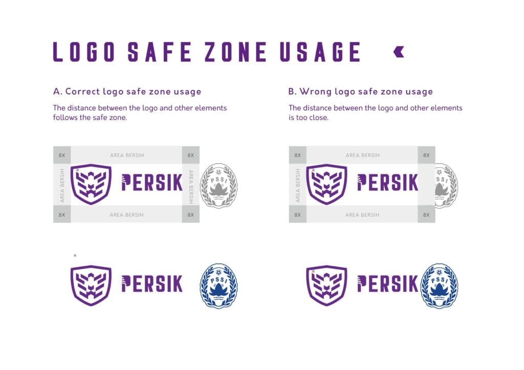 Persik Kediri concept logo redesign by a branding agency for small business.