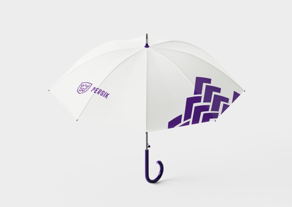 Persik Kediri concept logo redesign by a branding agency for small business.