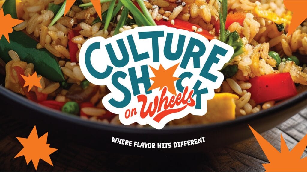 Culture Shock on Wheels street food branding design by Koalart Creative, a branding agency for small business
