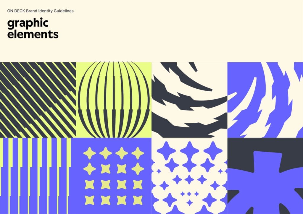 On Deck cheerleading schedule platform branding by Koalart Creative, a branding agency for small business