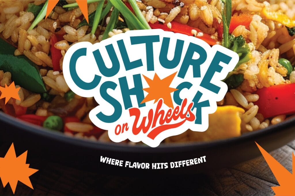 Culture Shock on Wheels street food branding design by Koalart Creative, a branding agency for small business