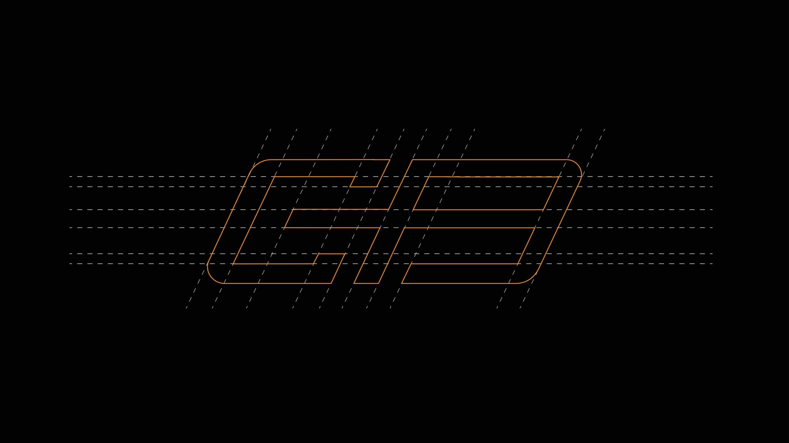 Ctrl+Binge entertainment brand identity with screen-inspired logo and bold typography.