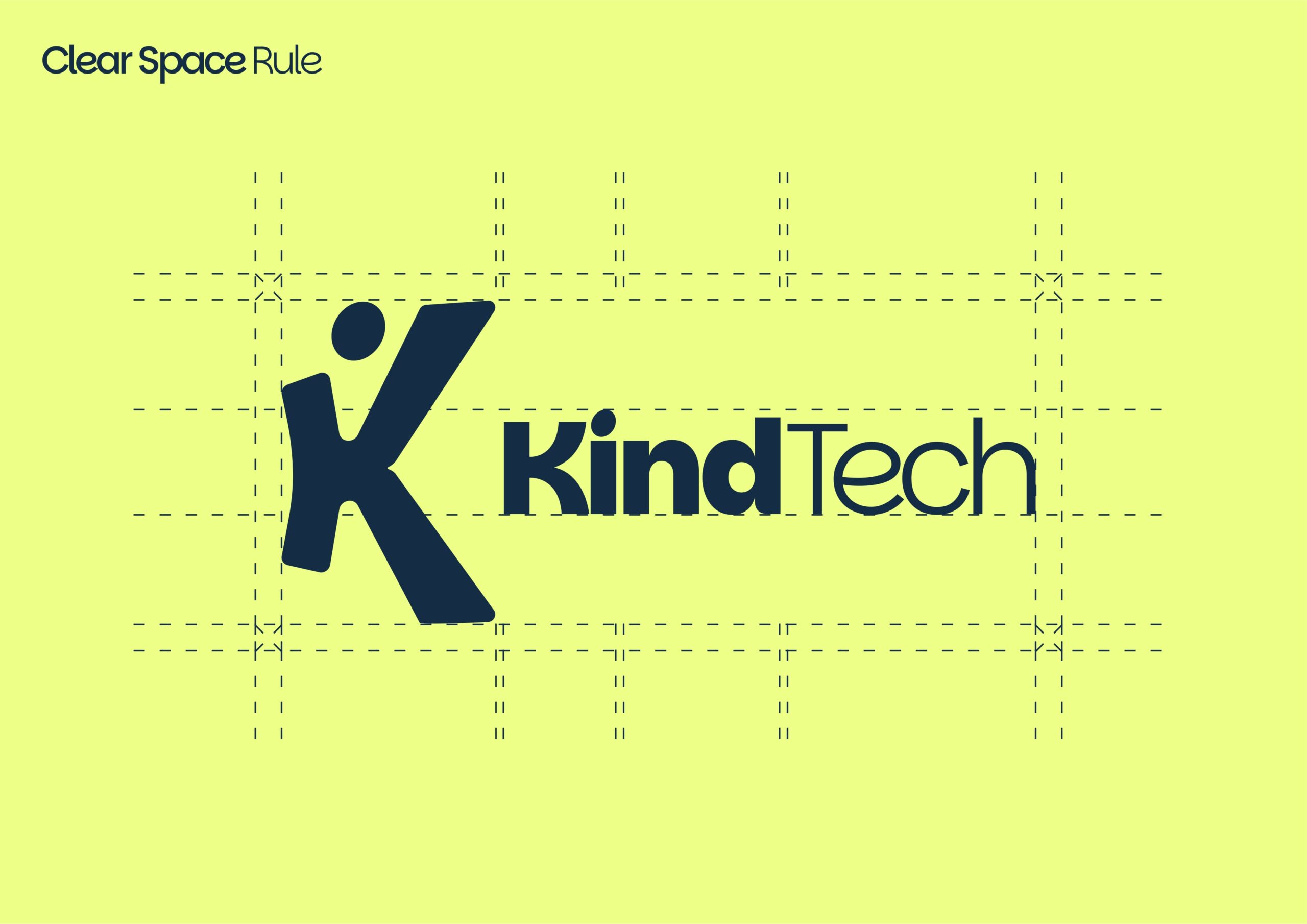 Kind Tech LA branding with a custom logo and marketing materials for senior technology support.